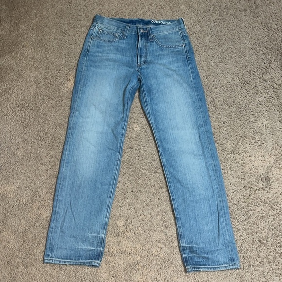 OUTERKNOWN S.E.A. The Fillmore Boyfriend Crop Jean 24 - Picture 2 of 7